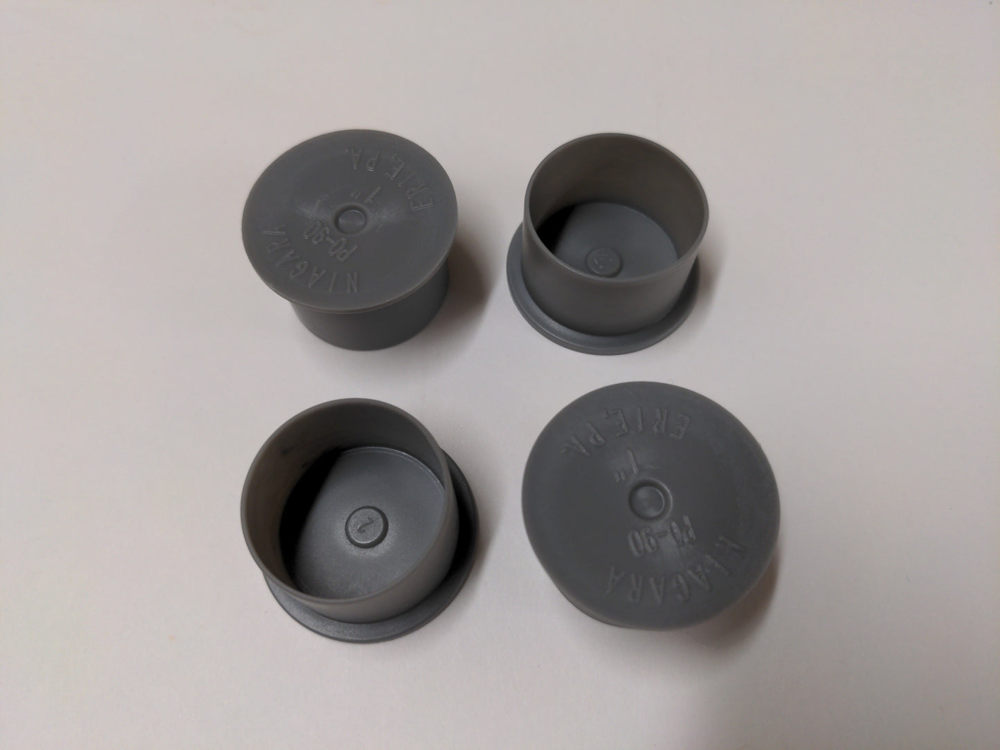 Pool Fence Hole Caps :: GRAY Color :: UV Rated